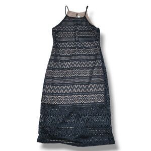 Poetry Dress Size XS Women's Bodycon Dress Lace Dress Spaghetti Strap Sleeveless
